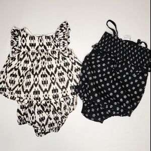 6-12 Month Old Navy Baby Bubble and Two Piece Set